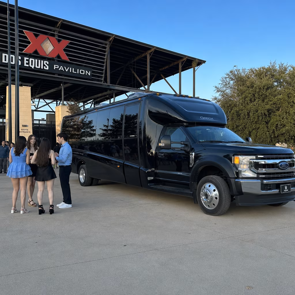 Rent a Bus to Dos Equis Pavilion