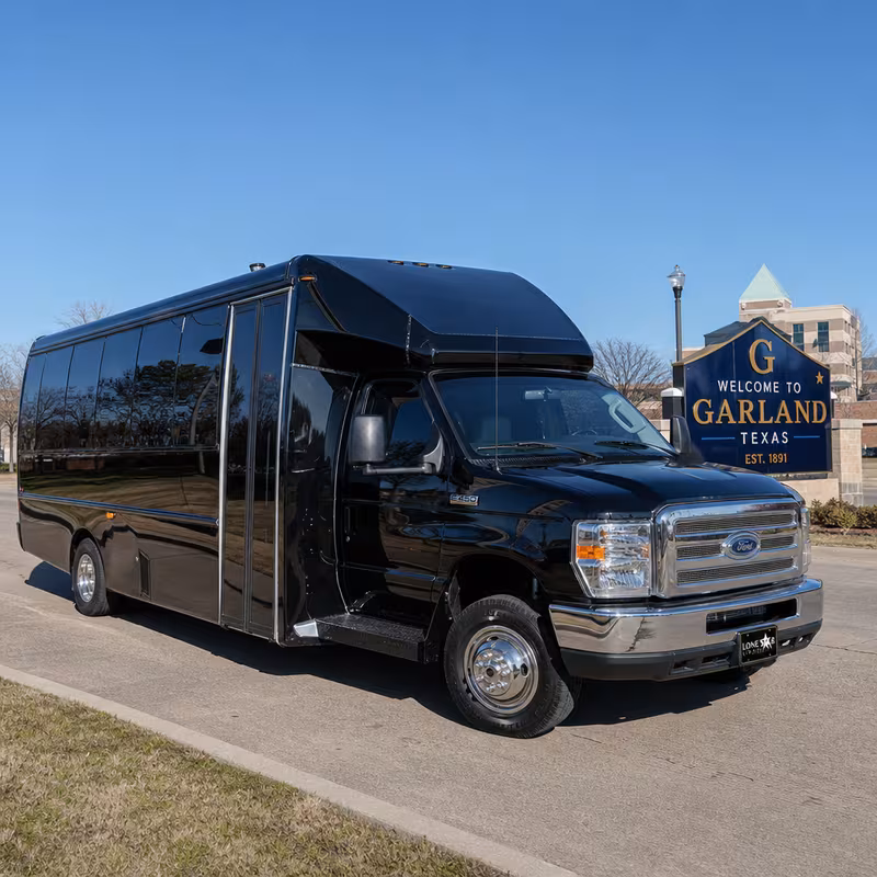 15 Passenger Party Bus Exterior