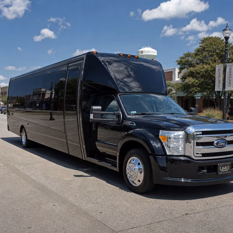 25 Passenger Party Bus Exterior
