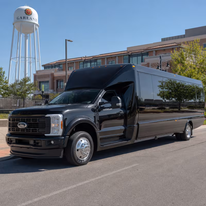 30 Passenger Party Bus Exterior
