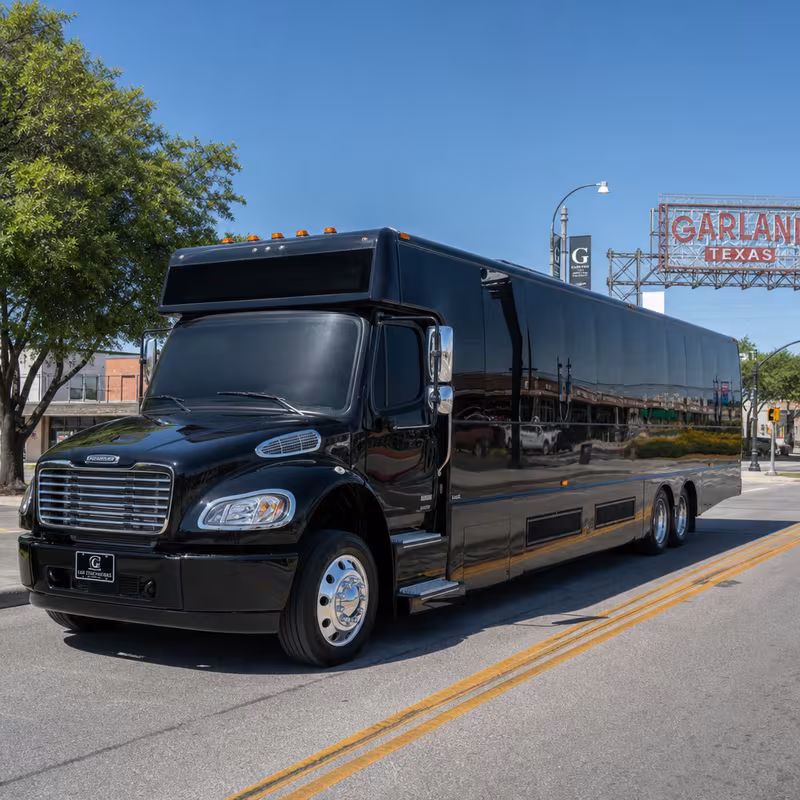 40 Passenger Party Bus Exterior