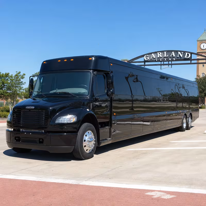 50 Passenger Party Bus Exterior