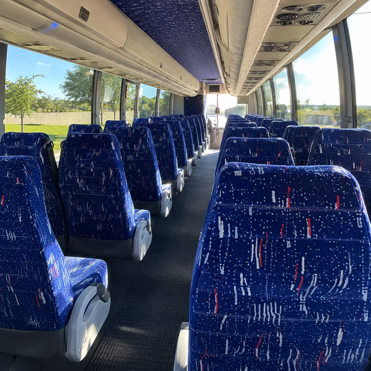 Garland Airport Shuttle & Transportation party bus exterior