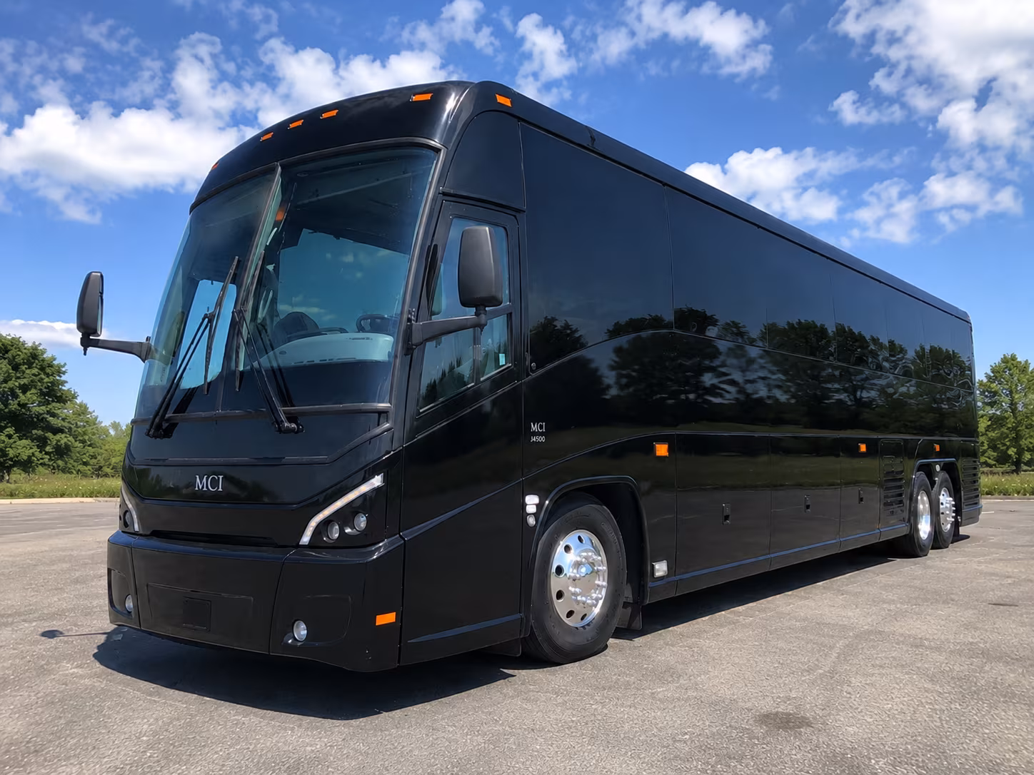 Garland Airport Shuttle & Transportation party bus exterior