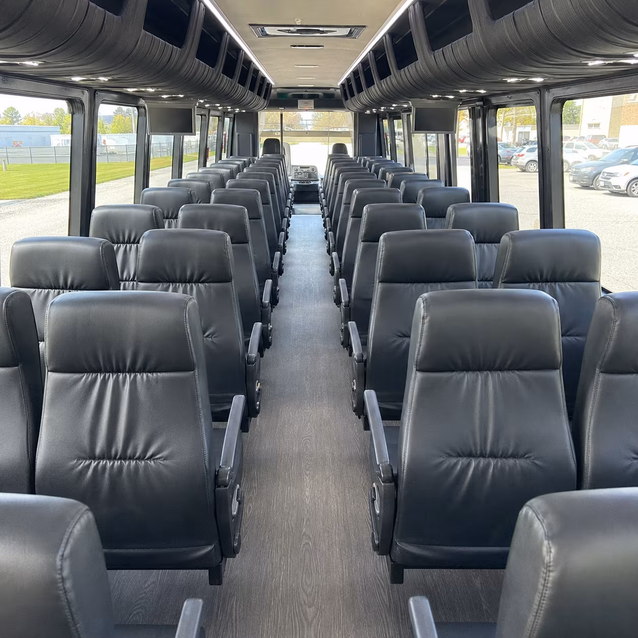 Garland Corporate Transportation party bus interior