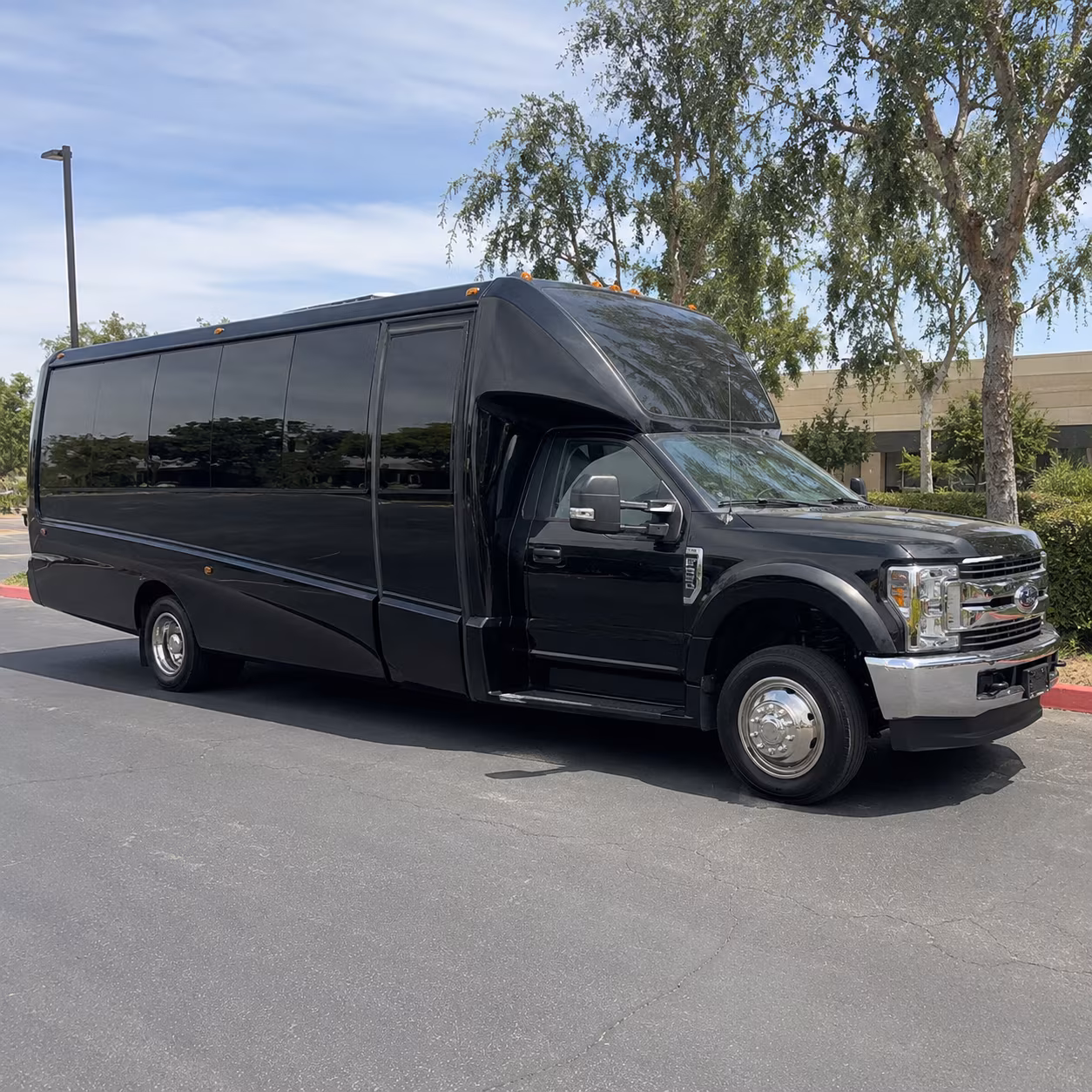 Garland Prom & Homecoming Transportation party bus exterior