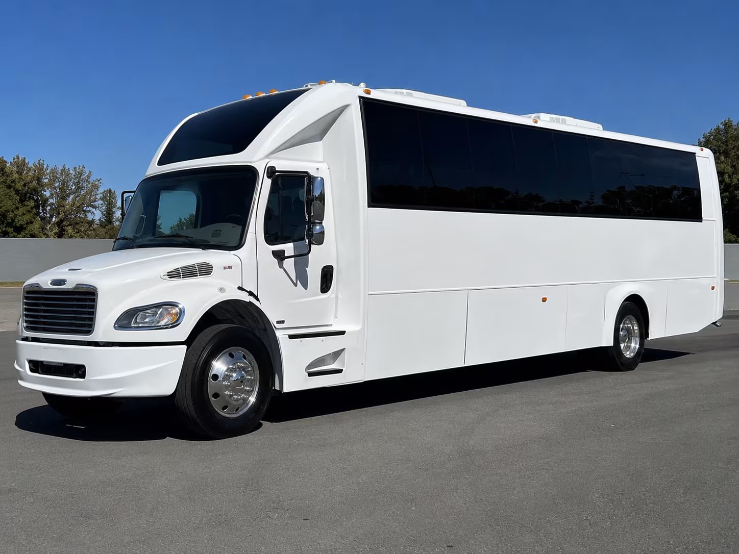 Garland Sporting Event Transportation party bus exterior