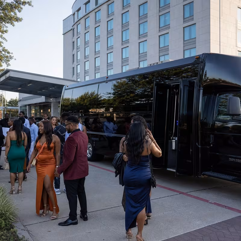 Private event transportation