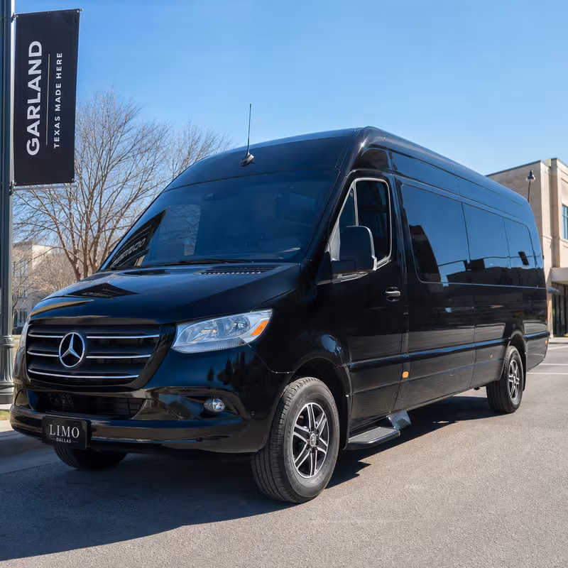 14 Passenger Sprinter Limo Exterior