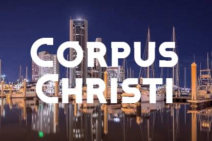 Corpus Christi, TX city view