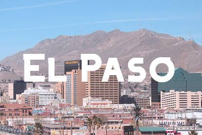 El Paso, TX city view