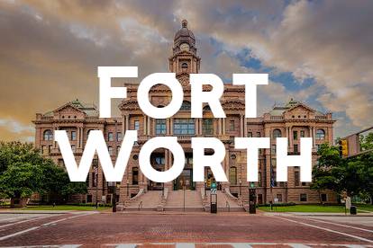 Fort Worth, TX city view